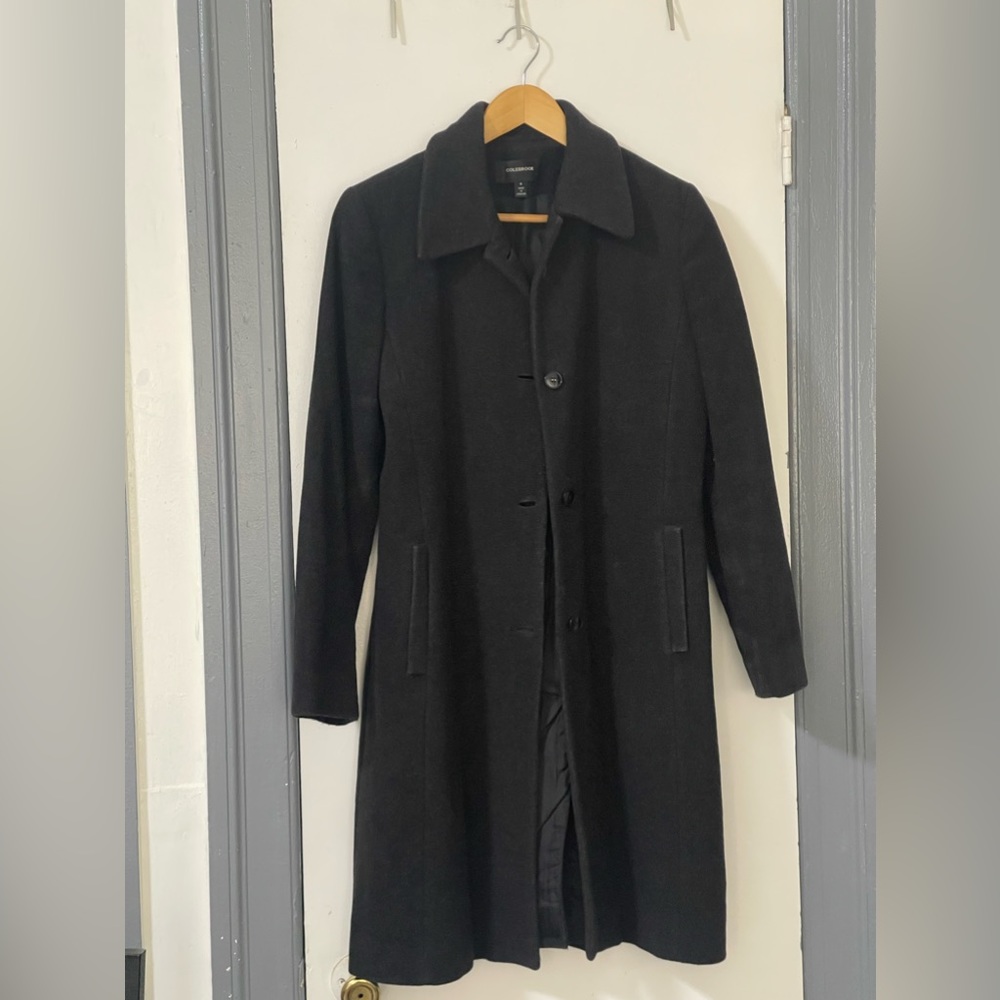 Womens Dark Gray Colebrook Peacoat